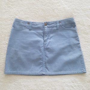 Aeropostale vintage Y2K periwinkle corduroy skirt